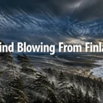 wind blowing from finland